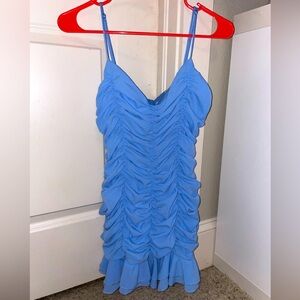 BLUE LUCY IN THE SKY MINI DRESS